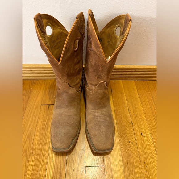 Justin BR611 Men's Bent Rail Western Boot with Madera Gaucho Square Toe 10.5 - Picture 6 of 16